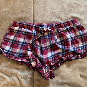 Flannel Sleep Shorts